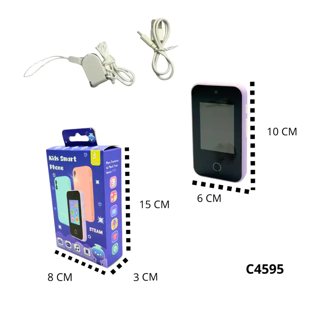 C4595 CELULAR TACTIL PARA NIÑOS CON CAMARA 