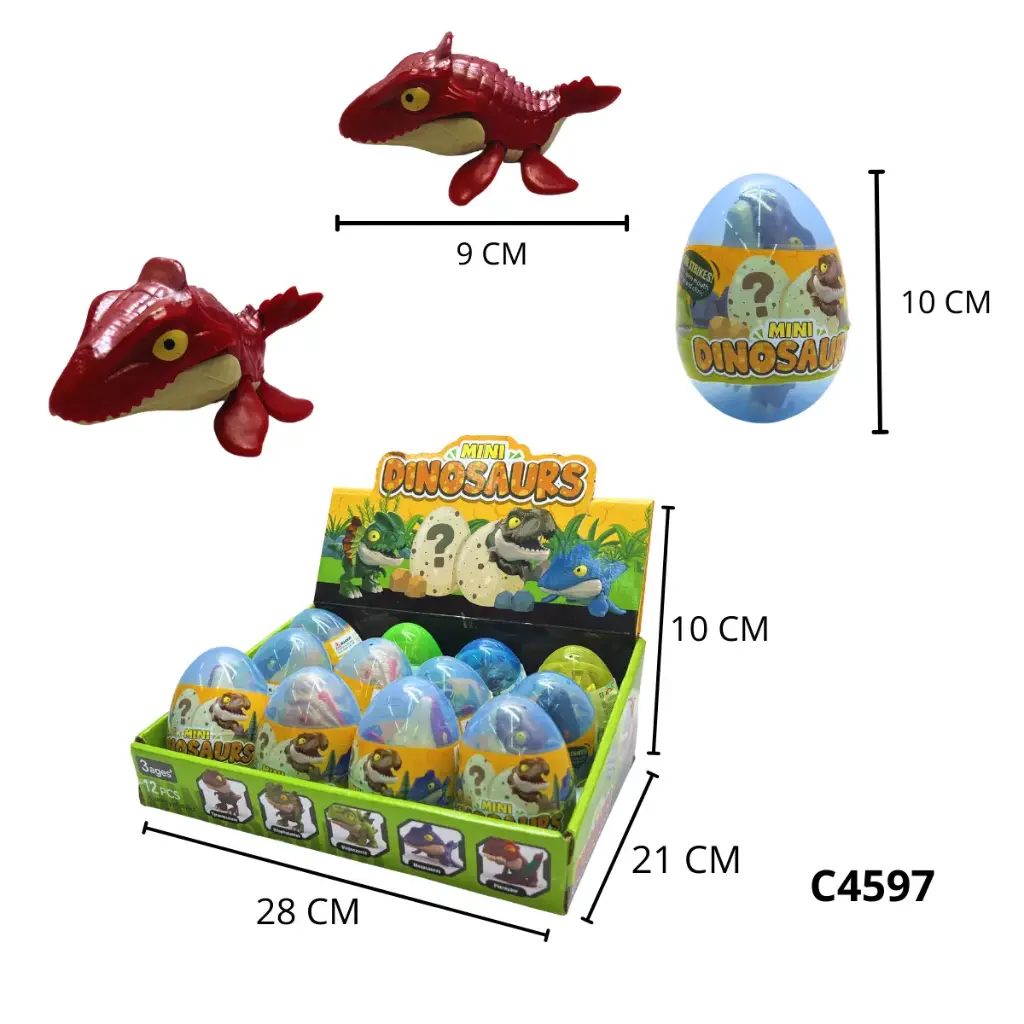 C4597 HUEVO DINO DIENTES