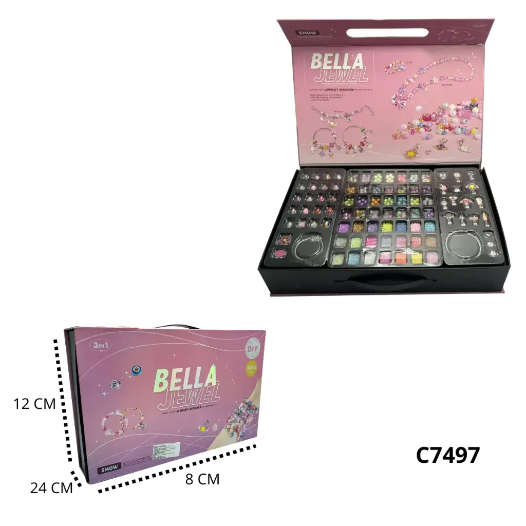 SET PULSERAS DE LUJO BELLA C7497