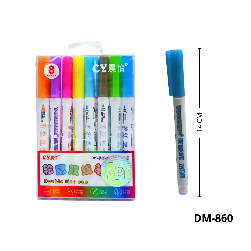 DM-860 SET MARCADORES X8