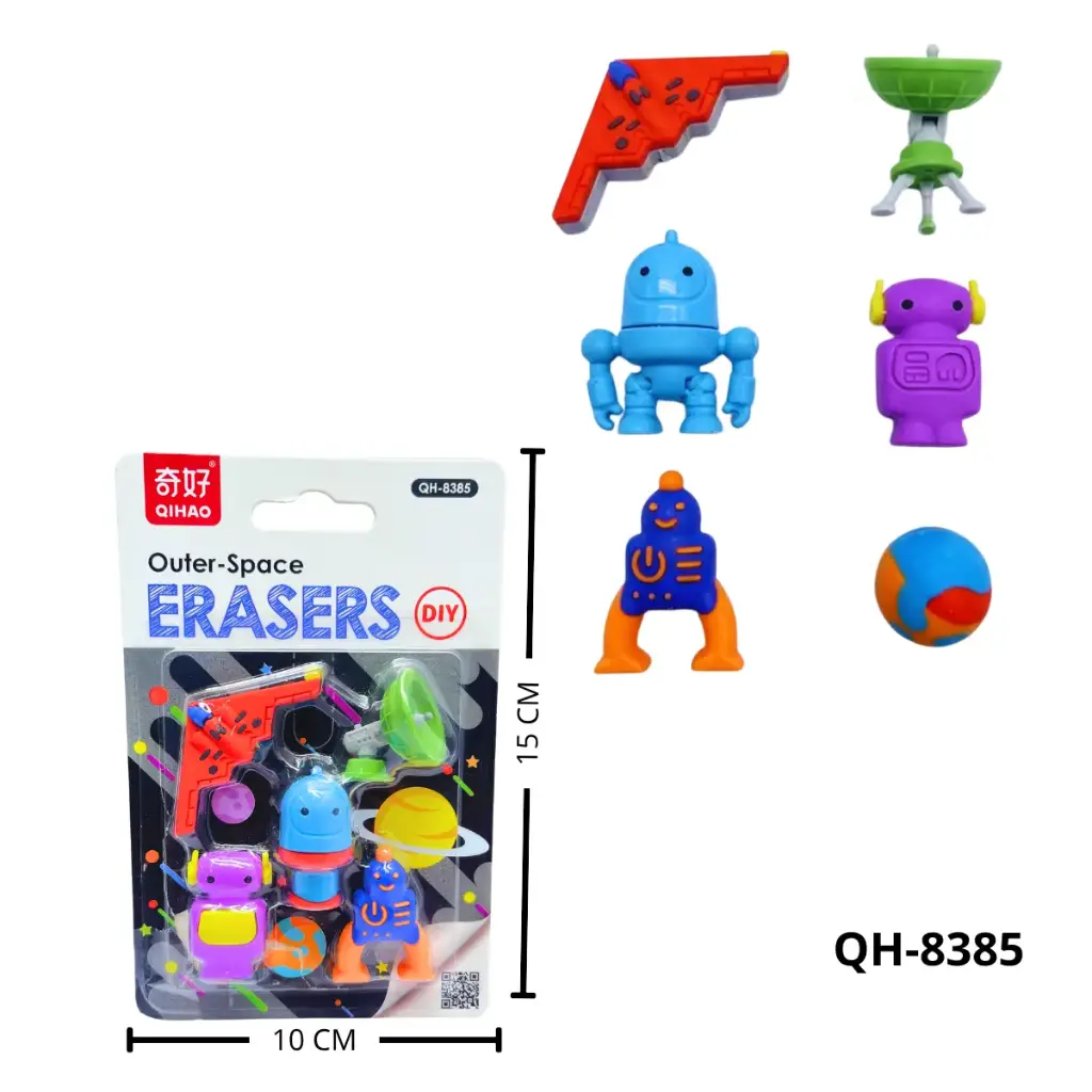 QH-8308 SET BORRADORES FANTASIA ESPACIAL