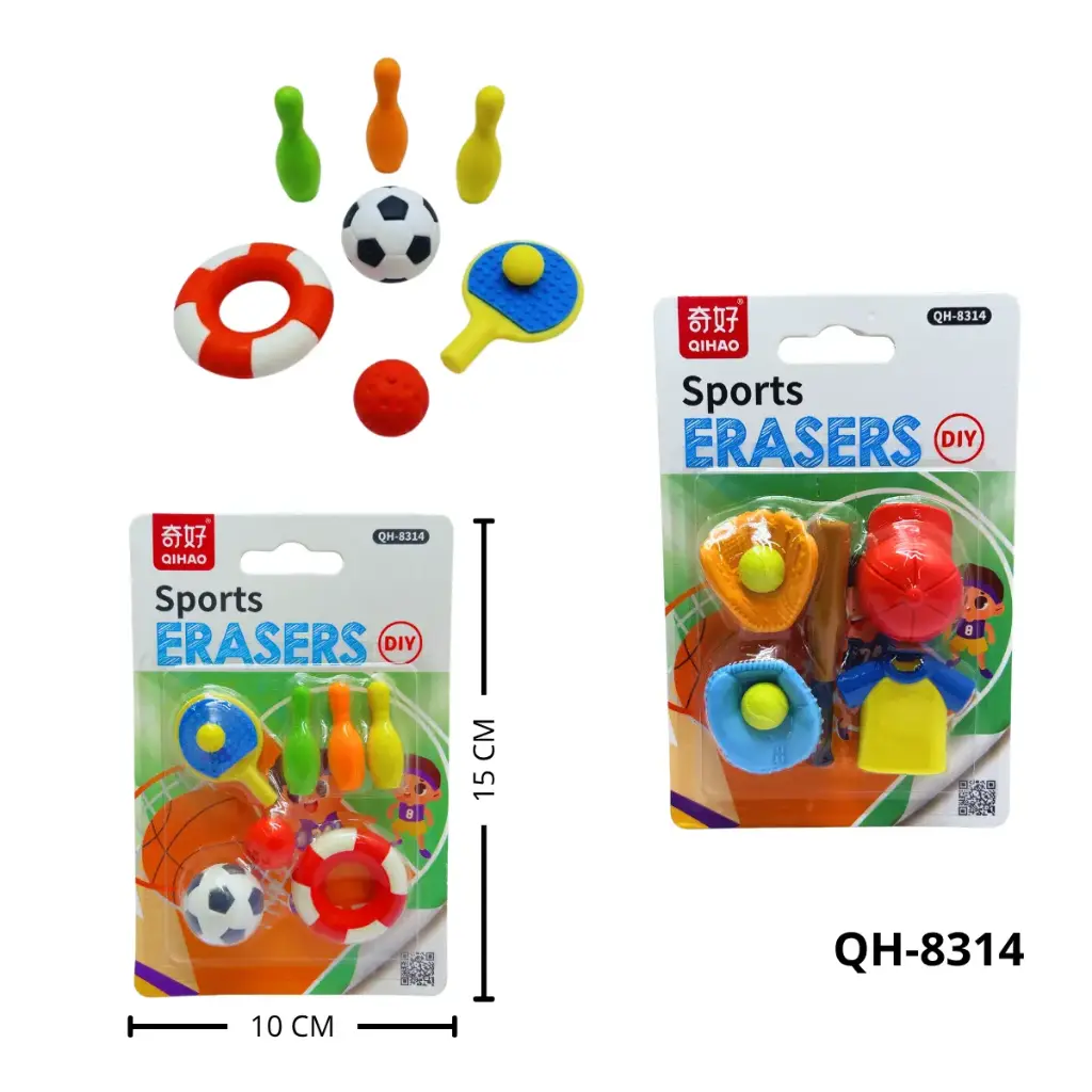 QH-8314 SET BORRADORES DEPORTES