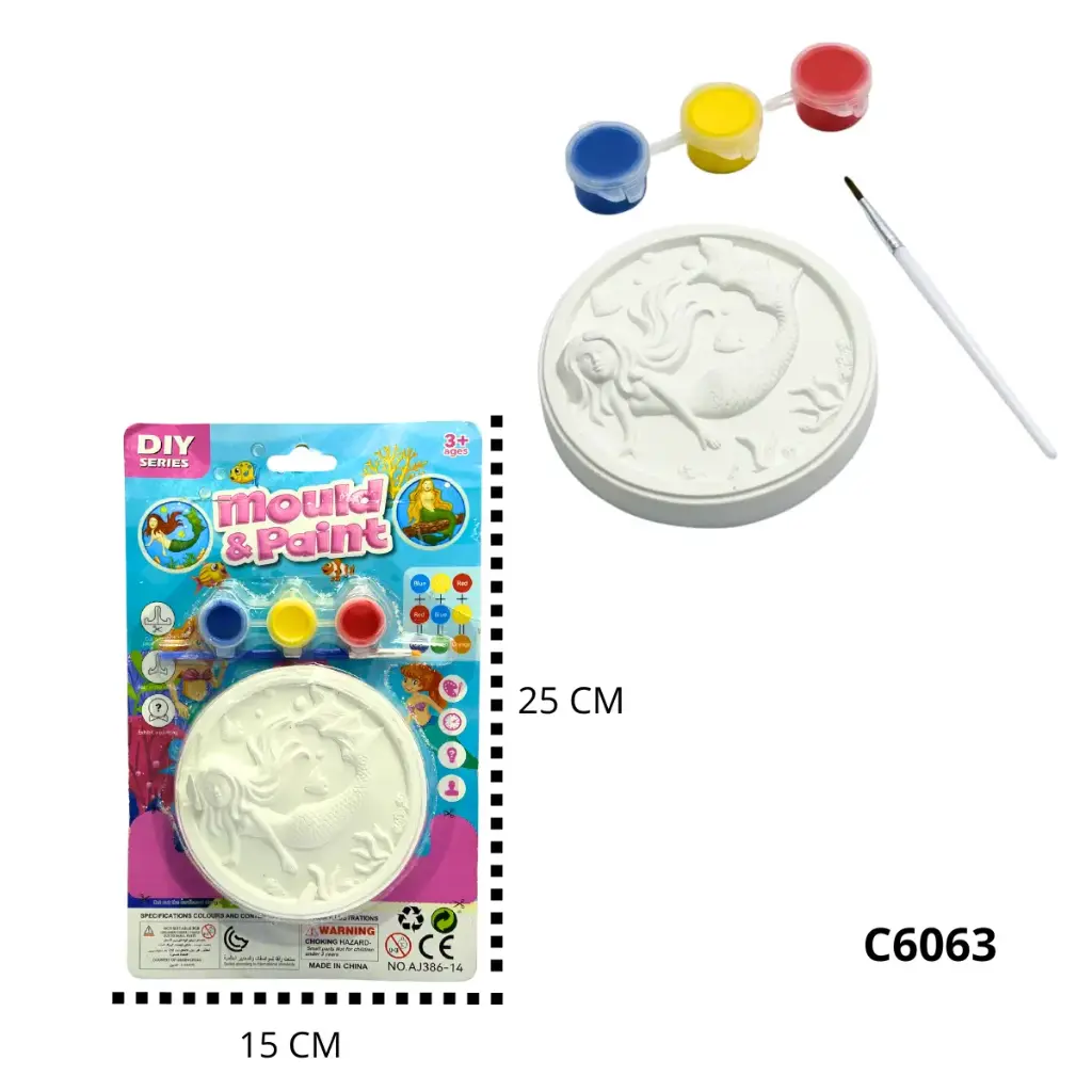 C6063/C6064 SET PARA PINTAR FIGURAS MARINA