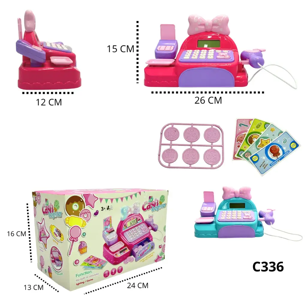 C336 REGISTRADORA MOÑOS DULCES