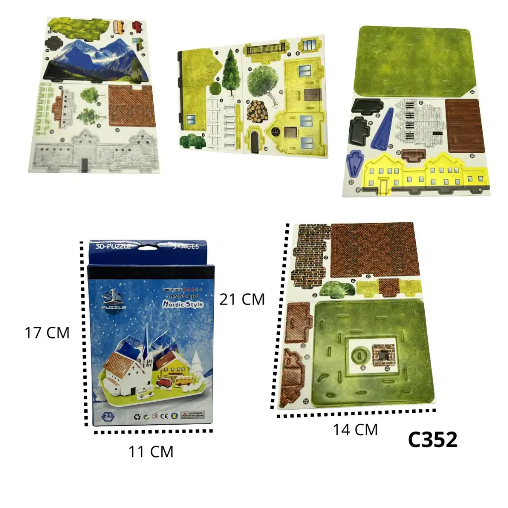 C352 ROMPECABEZAS 3D