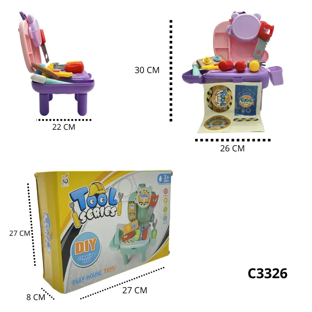 C3326 CAJA DE HERRAMIENTAS INFANTIL