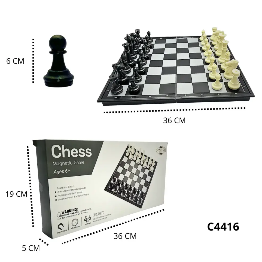 C4416 AJEDREZ MAGNETICO 