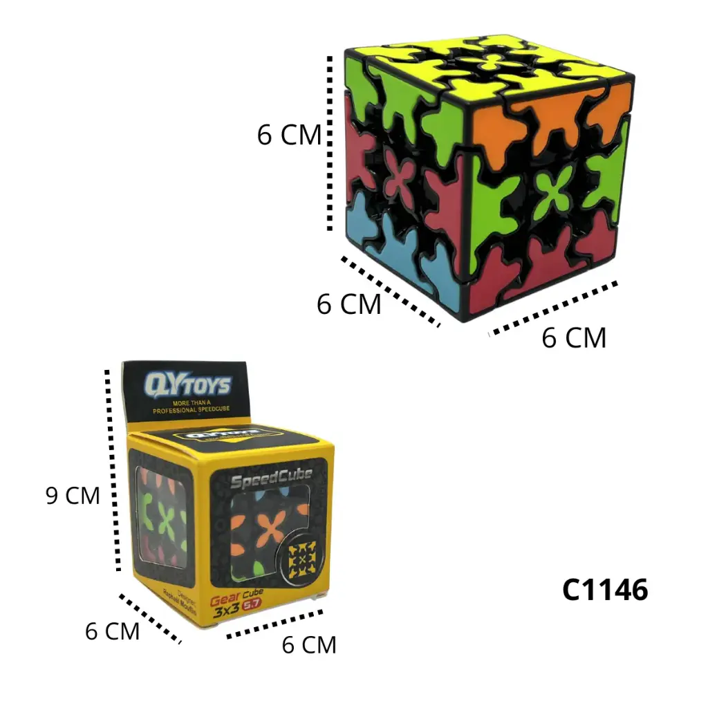 C1146 CUBO RUBIK 3X3 ENGRANAJES