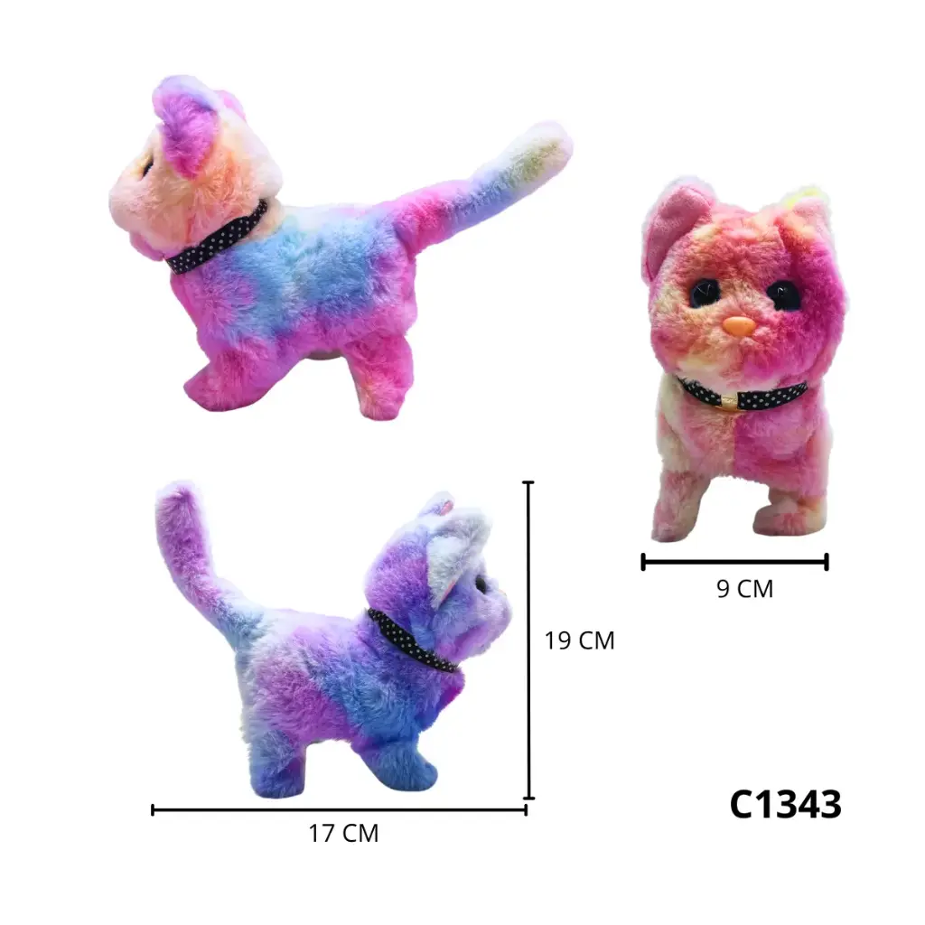 C1343 GATO CON SONIDO Y MECANISMO QUE CAMINA