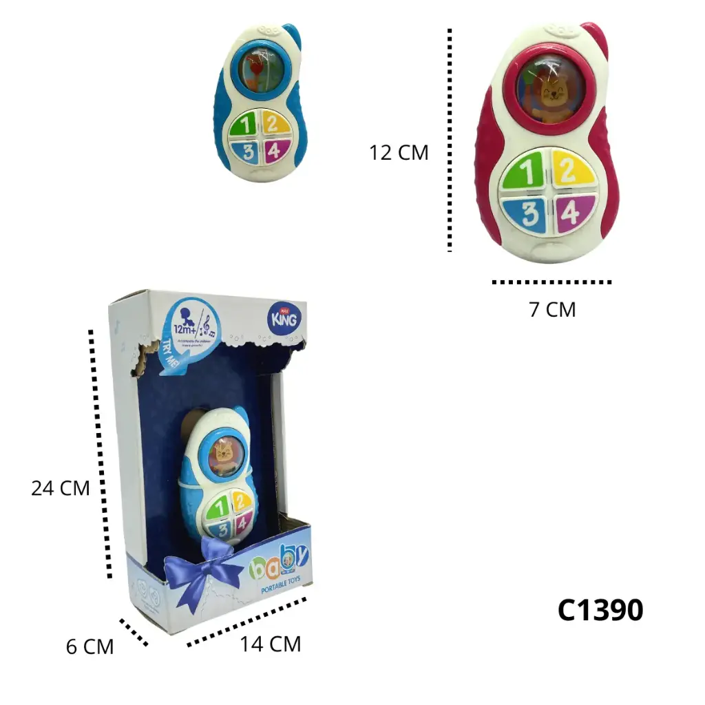 C1390 CELULAR INFANTIL DIDÁCTICO