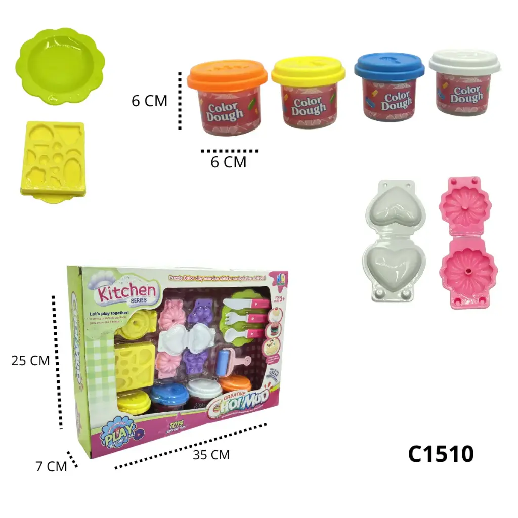 C1510 SET PLASTILINA COOKIE