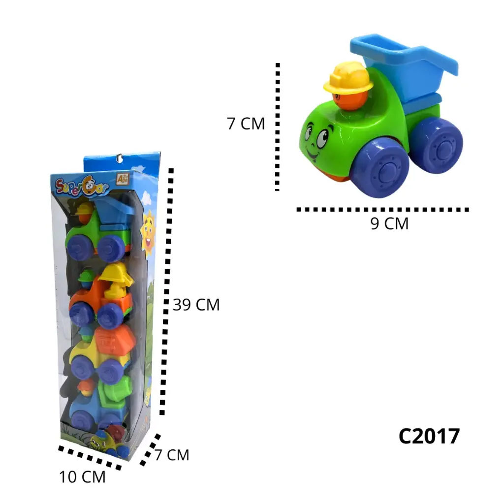 C2017 CARRO DE CONSTRUCCIONES DIDACTICO X4