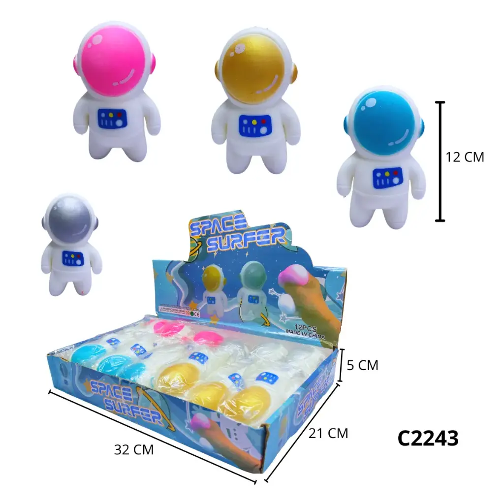 C2243 SQUISHY ASTRONAUTA