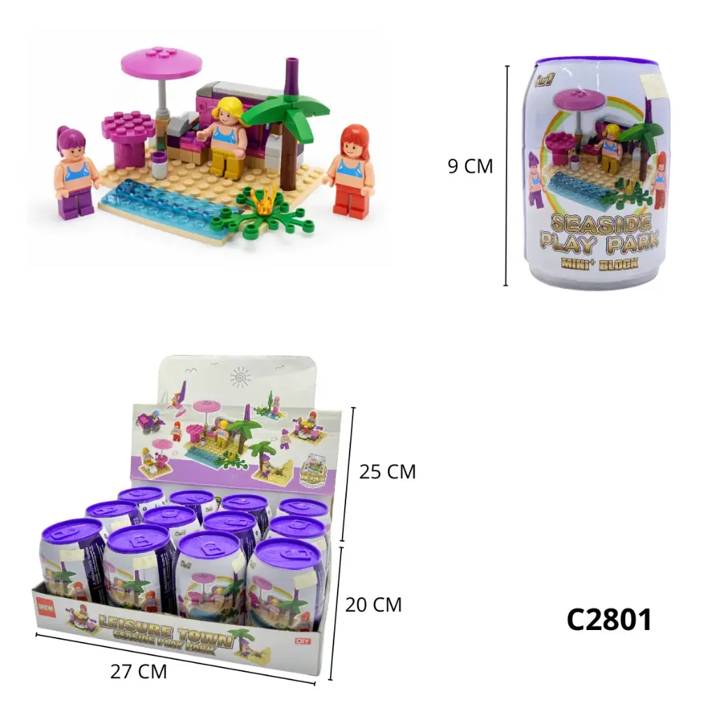 C2801 FICHAS DE ARMAR LATAS