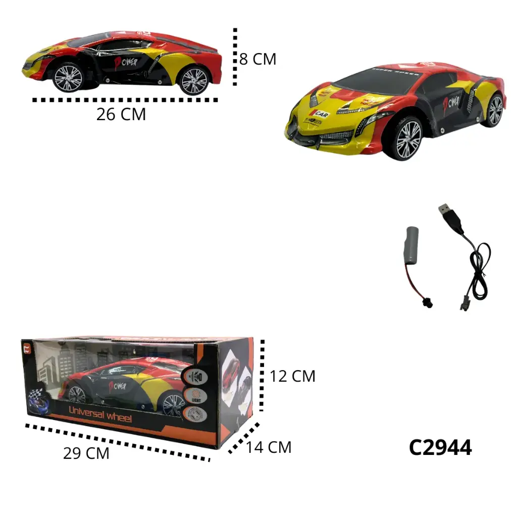 C2944 CARRO CR RECARGABLE