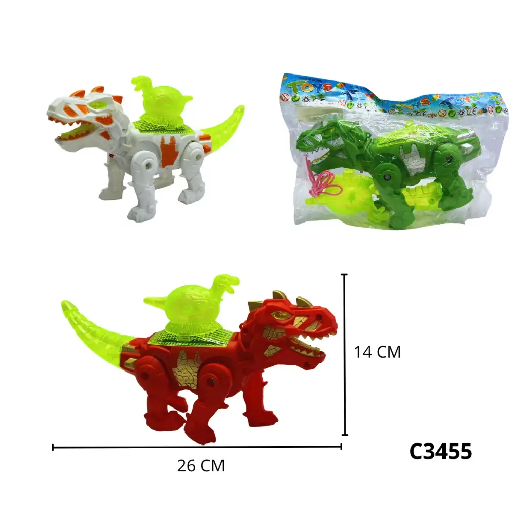 C3455 DINOSAURIO BOLSA