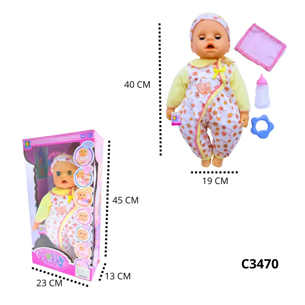 C3470 BEBE DIENTES ACCESORIOS INTERACTIVO
