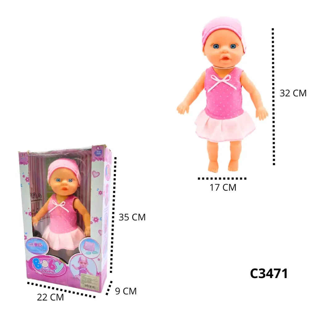 C3471 MUÑECA NATACION
