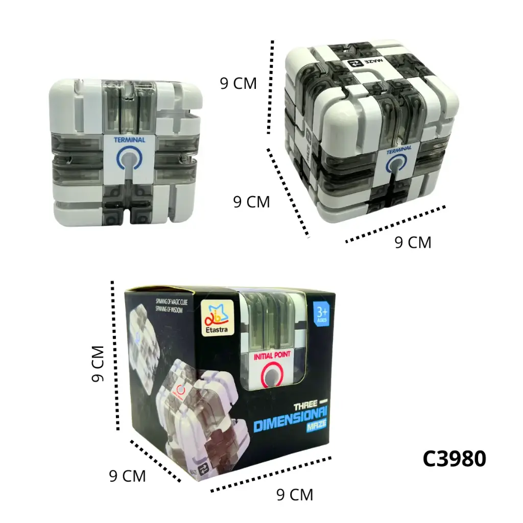  C3980 RUBIK CON LABERINTO