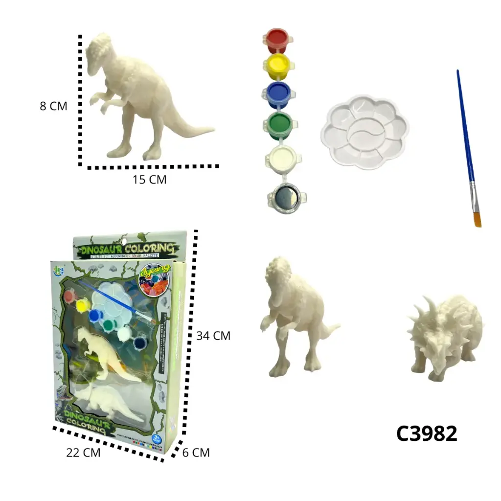 C3982 DINOSAURIOS PARA PINTAR
