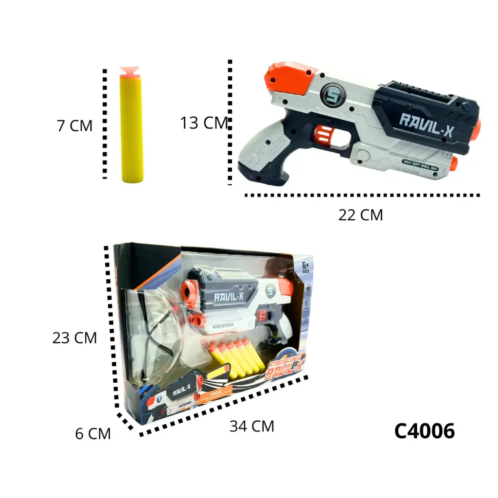 C4006 LANZADOR DE DARDOS CON LENTES