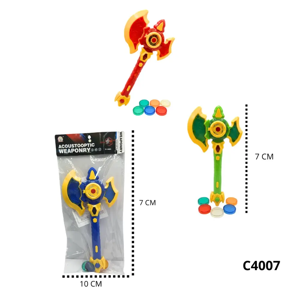 C4007 HACHA LANZA TAZOS