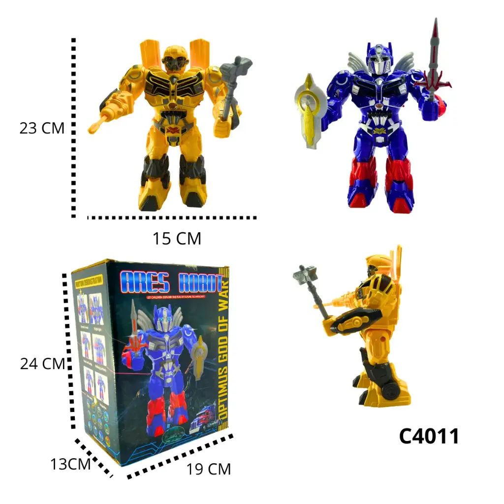 C4011 TRANSFORMER CON LUZ Y SONIDO 
