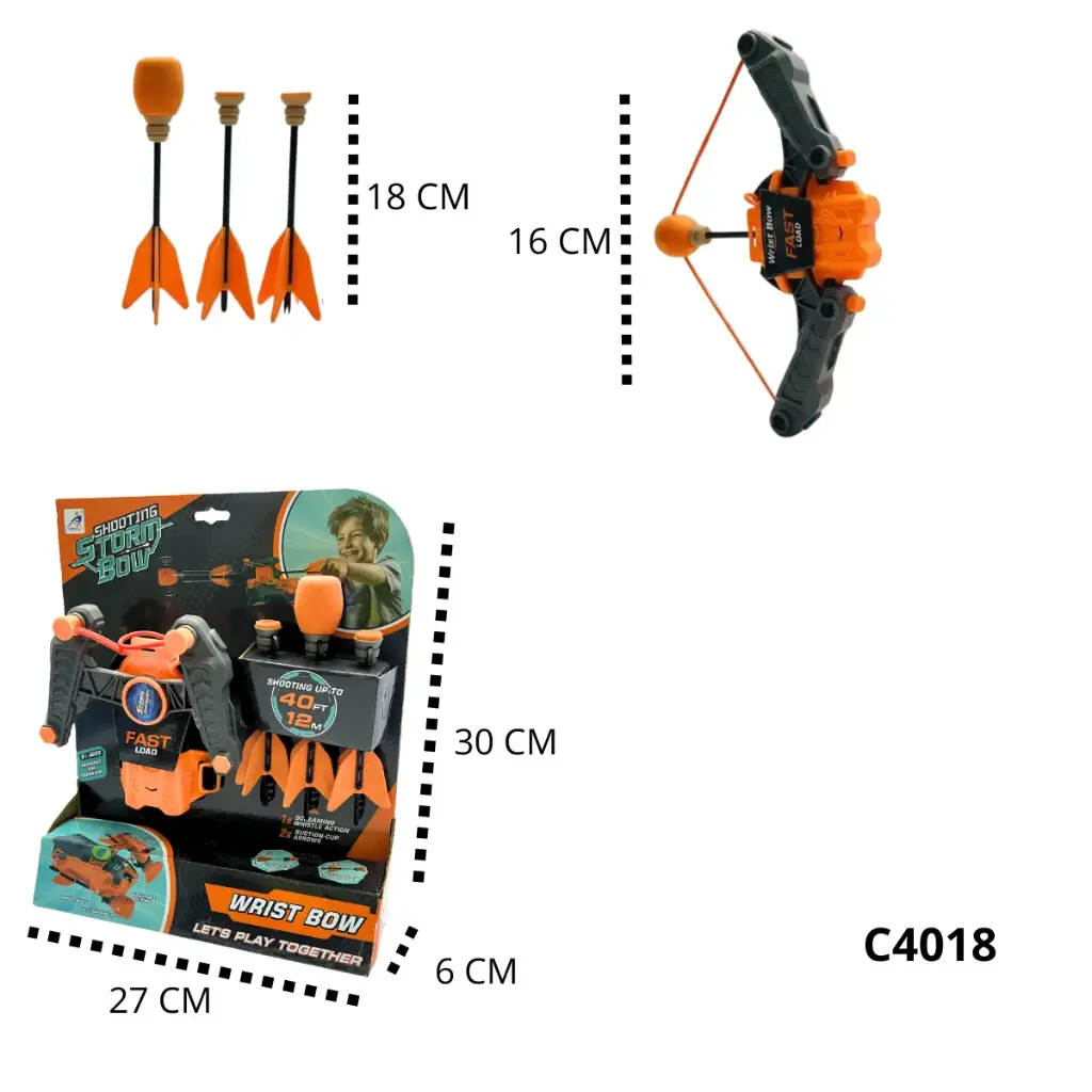 C4018 BALLESTA DE MANO CON FLECHA