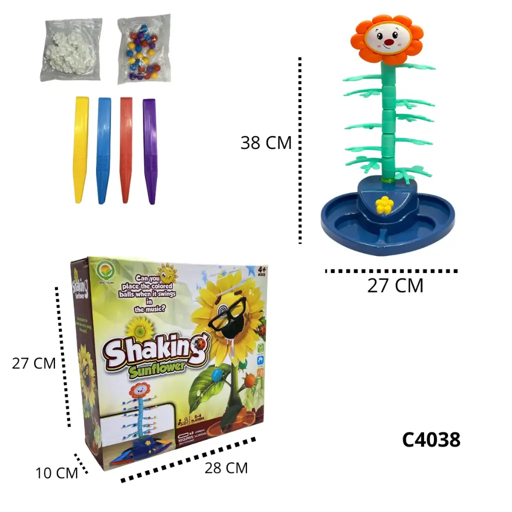 C4038 FLOR DIDÁCTICA CON MOVIMIENTO