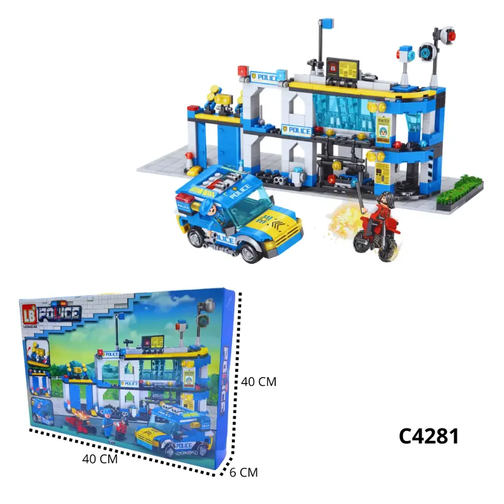 C4281 FICHAS DE ARMAR POLICE