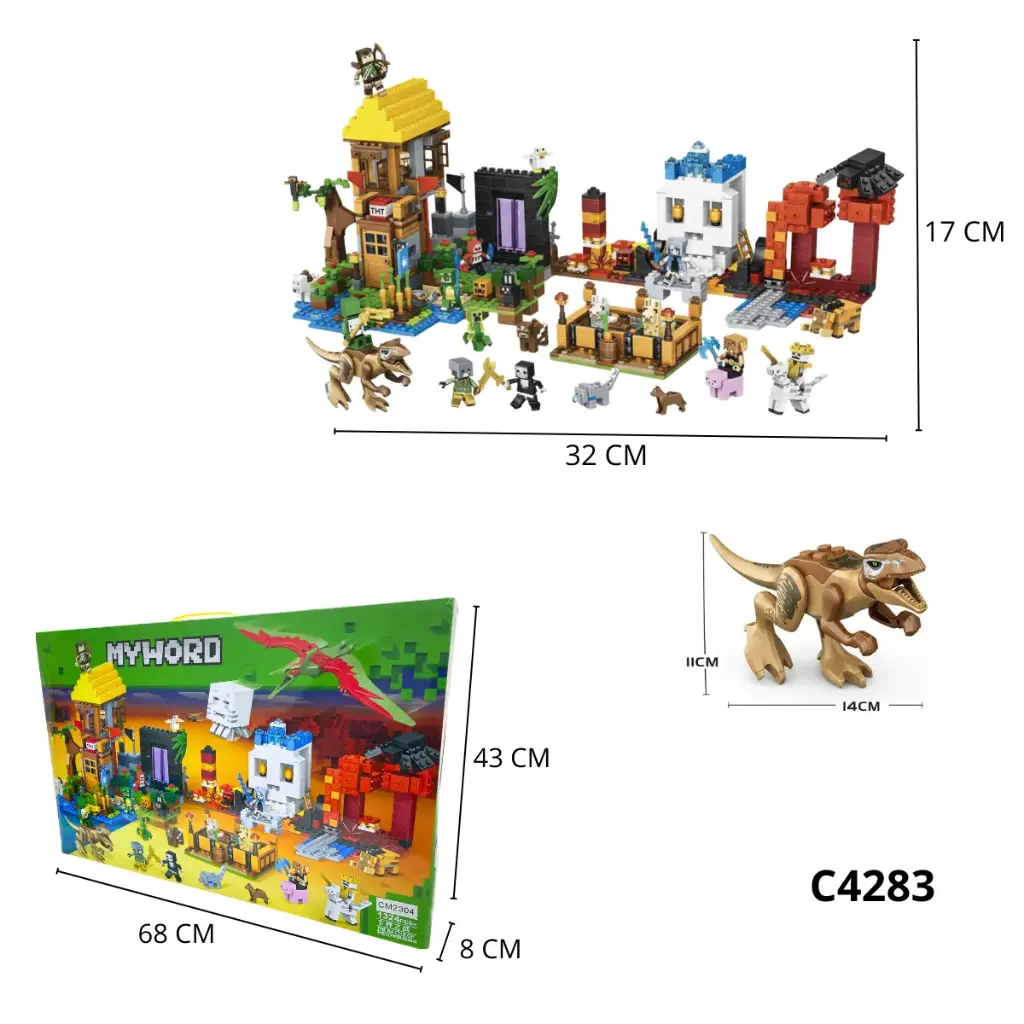 C4283 FICHAS DE ARMAR MY WORLD