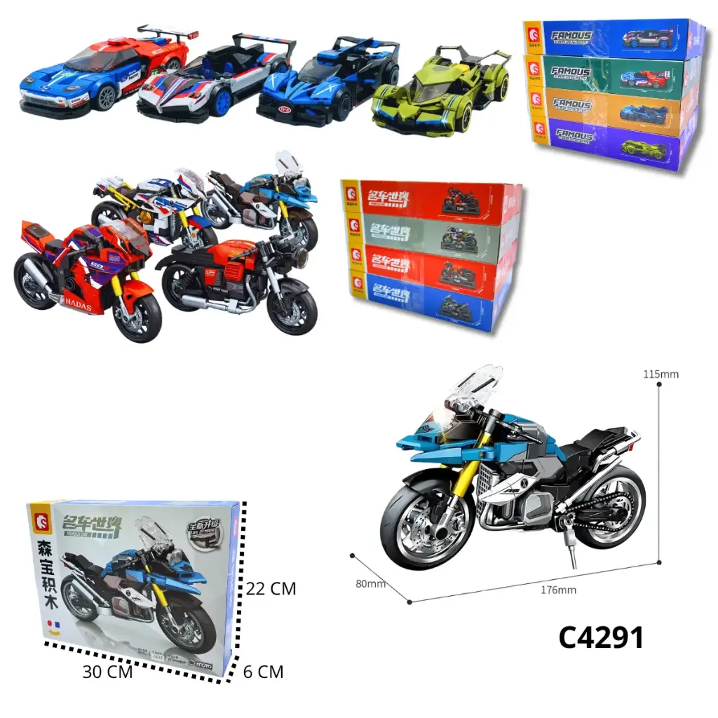 C4291 FICHAS DE ARMAR X4 PCS