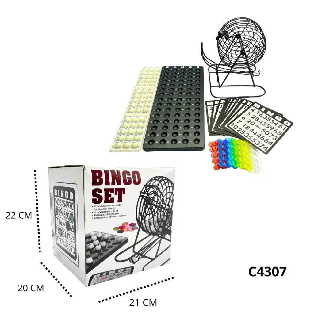 C4307 JUEGO DE MESA BINGO SET 