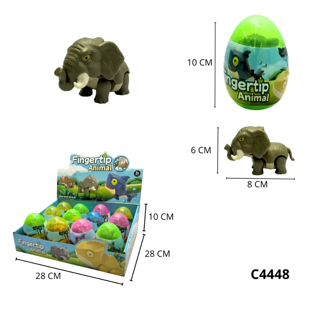 C4448 HUEVITO ANIMALES STD