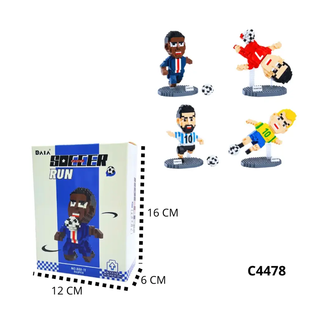 C4478 FICHAS DE ARMAR FOOTBALL STD