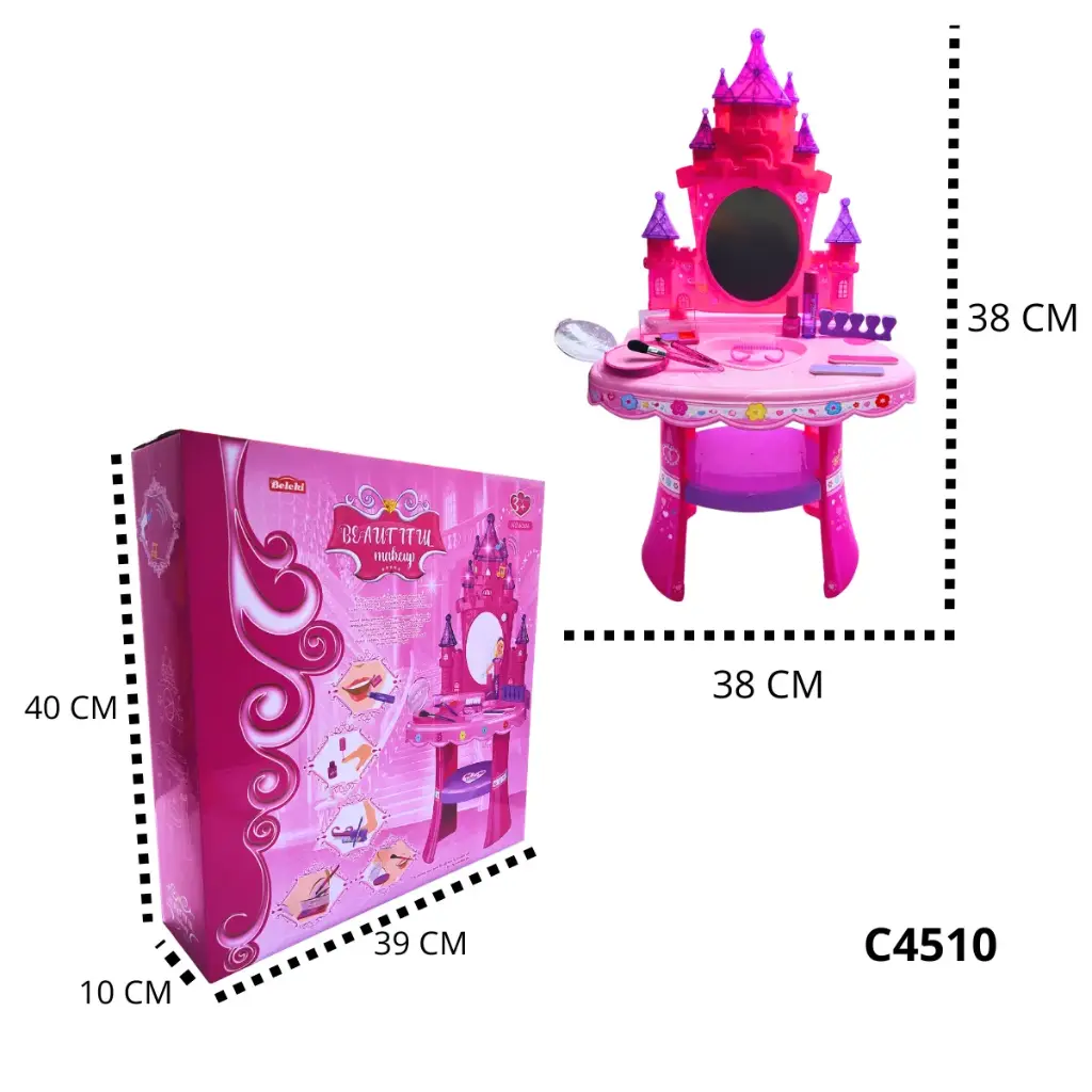 C4510 TOCADOR CASTILLO PRINCESAS